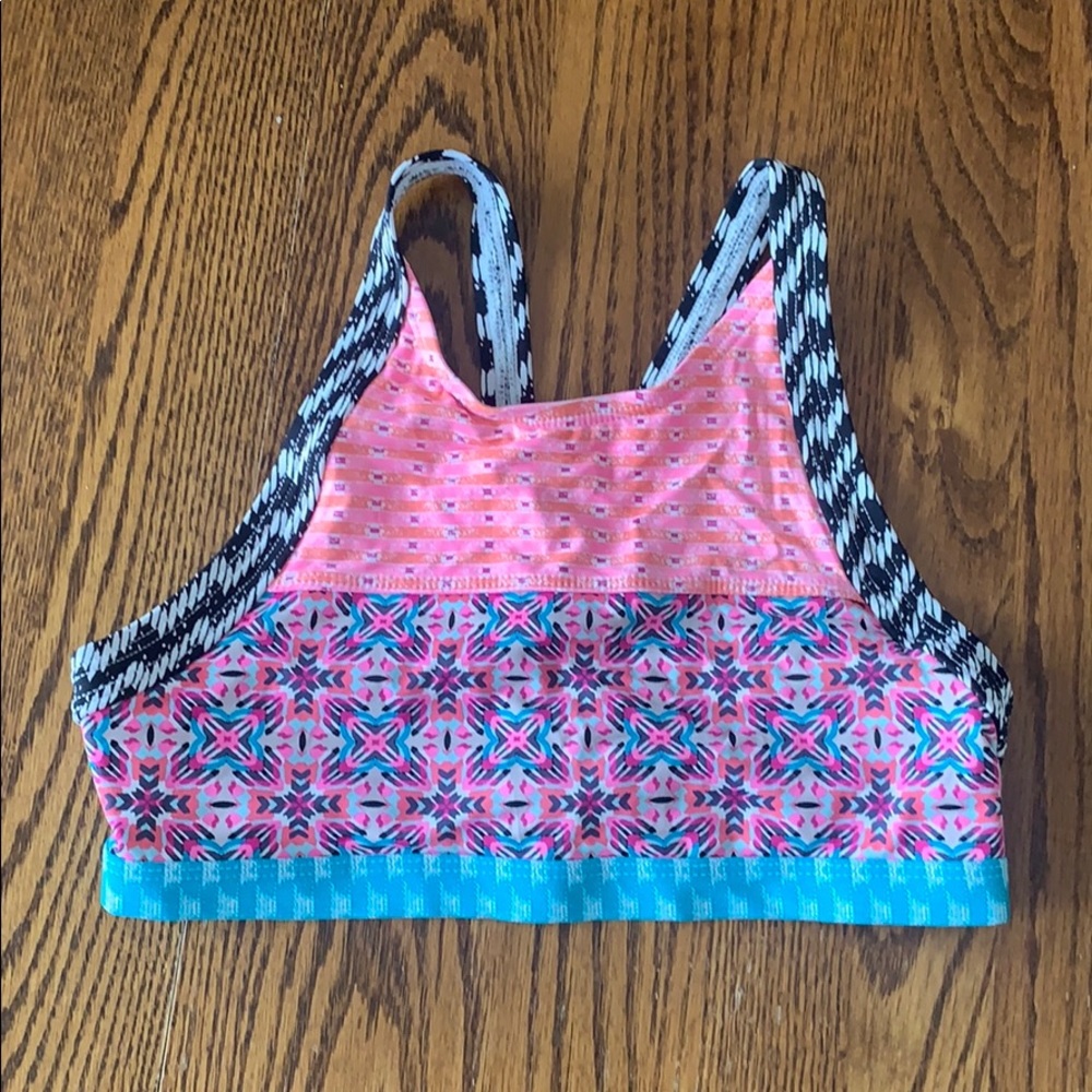 Athleta girls swim top